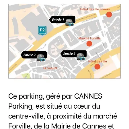 à Deux Pas Du Palais Des Festivals , Deux Pièces Dans Le Bas Du Quartier Historique Du Suquet à Appartamento